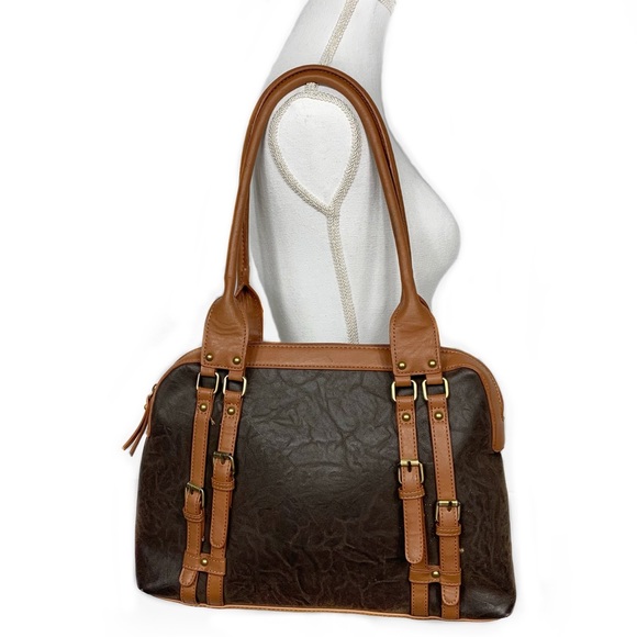 Bueno Handbags - Bueno brown/acorn medium purse